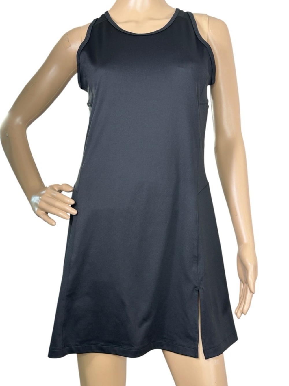 Prince Black Sleeveless Athletic Tank Dress Small